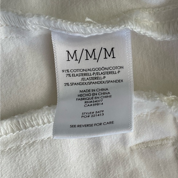 Cabi White Castaway Denim Jacket Size M - Picture 5 of 6